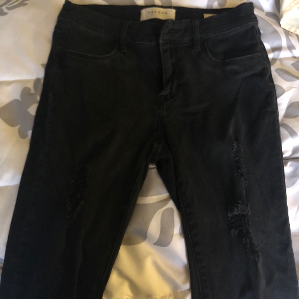 Pacsun black jegging jeans size 24